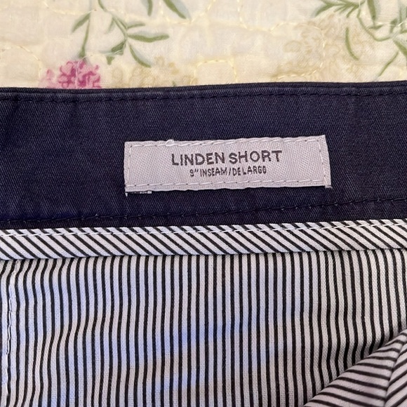 Good Fellow Men's Navy Shorts Flat Front  Size 38 - Picture 7 of 10